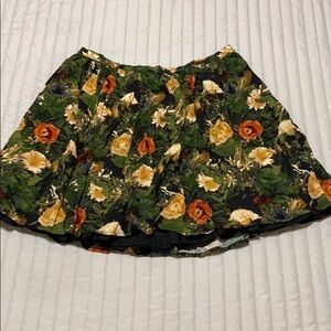 Jack BB Dakota floral mini skirt size 6